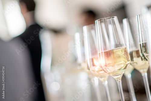 Sparkling Wine Close Up photo