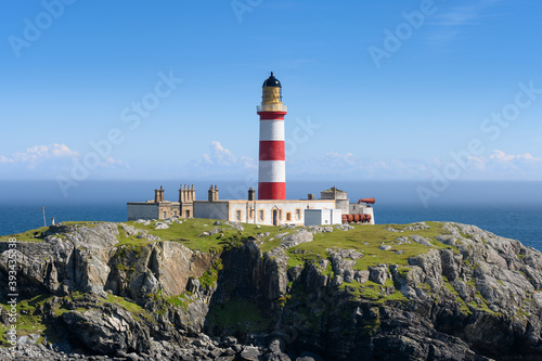 UK, Scotland, Eilean Glas Lighthouse on Scalpay island