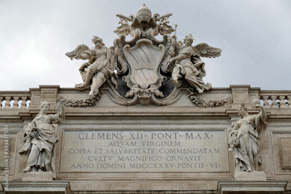 Obraz premium Trevi fountain,rome,italy