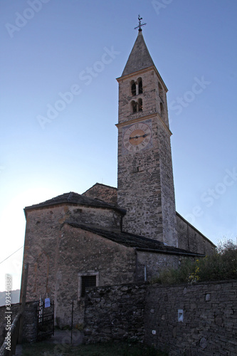 l'antica chiesa di San Mauro presso Baselga di Pinè