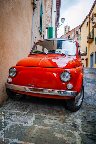 Fiat 500 an icon of the Italian automobile history photo