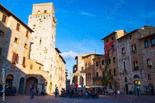 The towers of San Gimignano in Tuscany, Italy