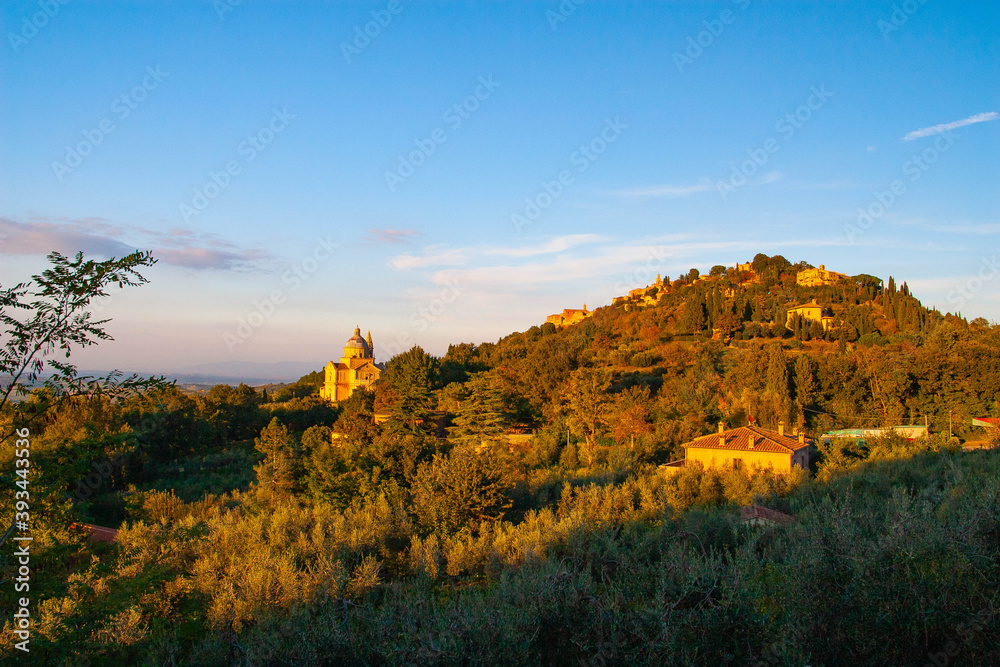 Church San Biagio outside the town of Montepulciano, Tuscany