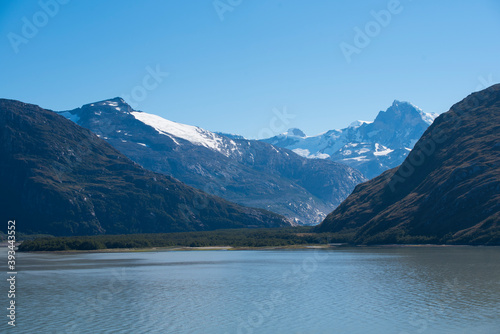 The southern coast of Chile presents a large number of fjords and fjord-like channels from the latitudes of Cape Horn