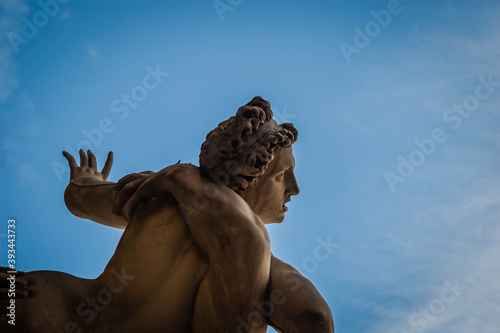 Statues in Loggia della Signoria, Florence, Tuscany, Italy