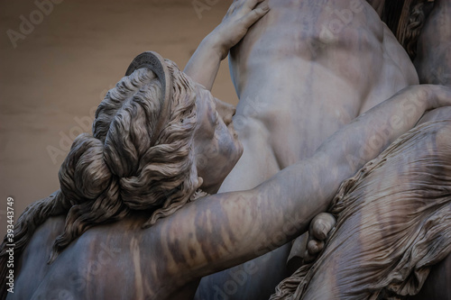 Statues in Loggia della Signoria, Florence, Tuscany, Italy