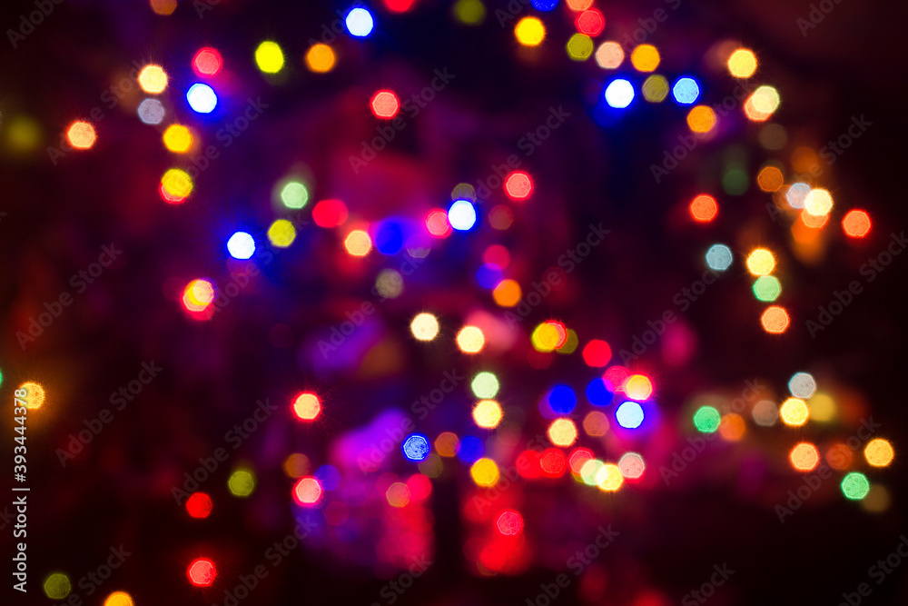 night sparkles colors texture background