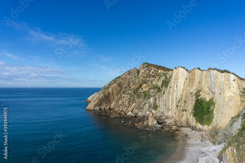 Fototapeta Naklejka Na Ścianę i Meble -  view of the Playa de Silencio beach in Asturias on the north coast of. Spain