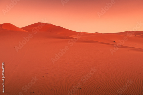 Dunes in Sahara - Morocco