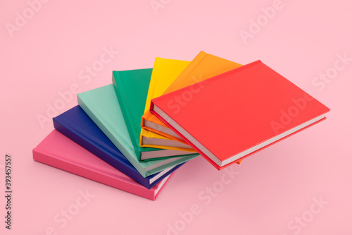 Rainbow notebooks photo