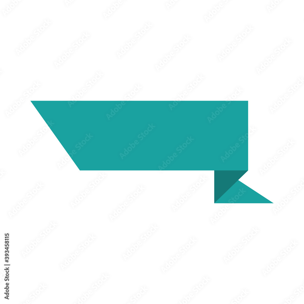 green ribbon decoration ornament icon image