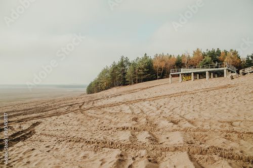 Bledow desert (pustynia bledowska) in Poland