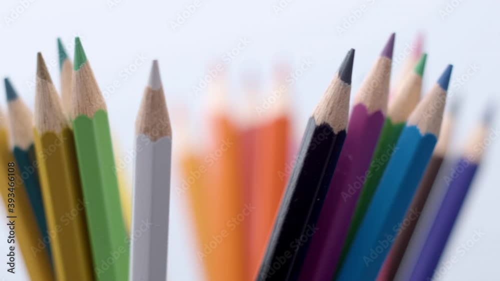 Coloured pencils in a jar Coloured pencils in a jar