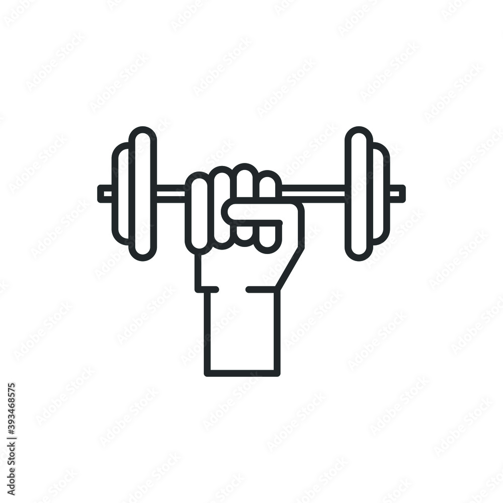 dumbbell fitness icon vector illustration dumbbell fitness icon vector illustration