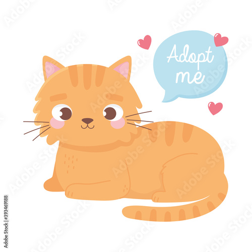 adopt me, little cat cartoon animal