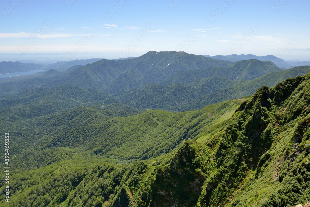 ニペソツ山から見たウペペサンケ山（北海道・ニペソツ山）
