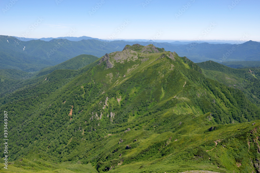 ニペソツ山から見た天狗岳（北海道・ニペソツ山）
