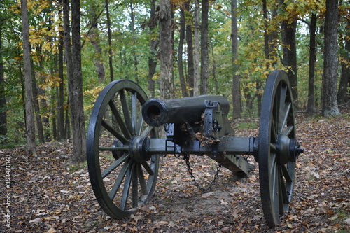 old cannon in the south