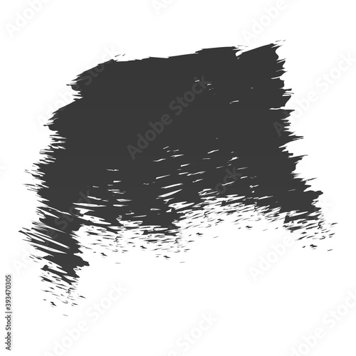 scribble stain brushed element icon white background