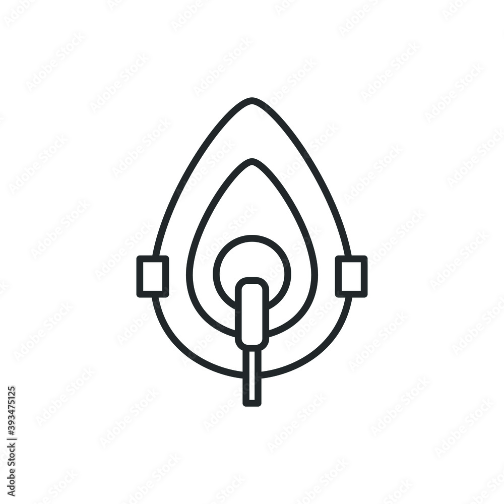 oxygen mask icon vector illustration