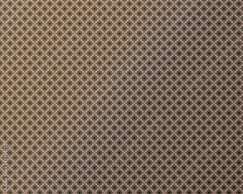 Patrones decorativos de figuras simétricas color tierra