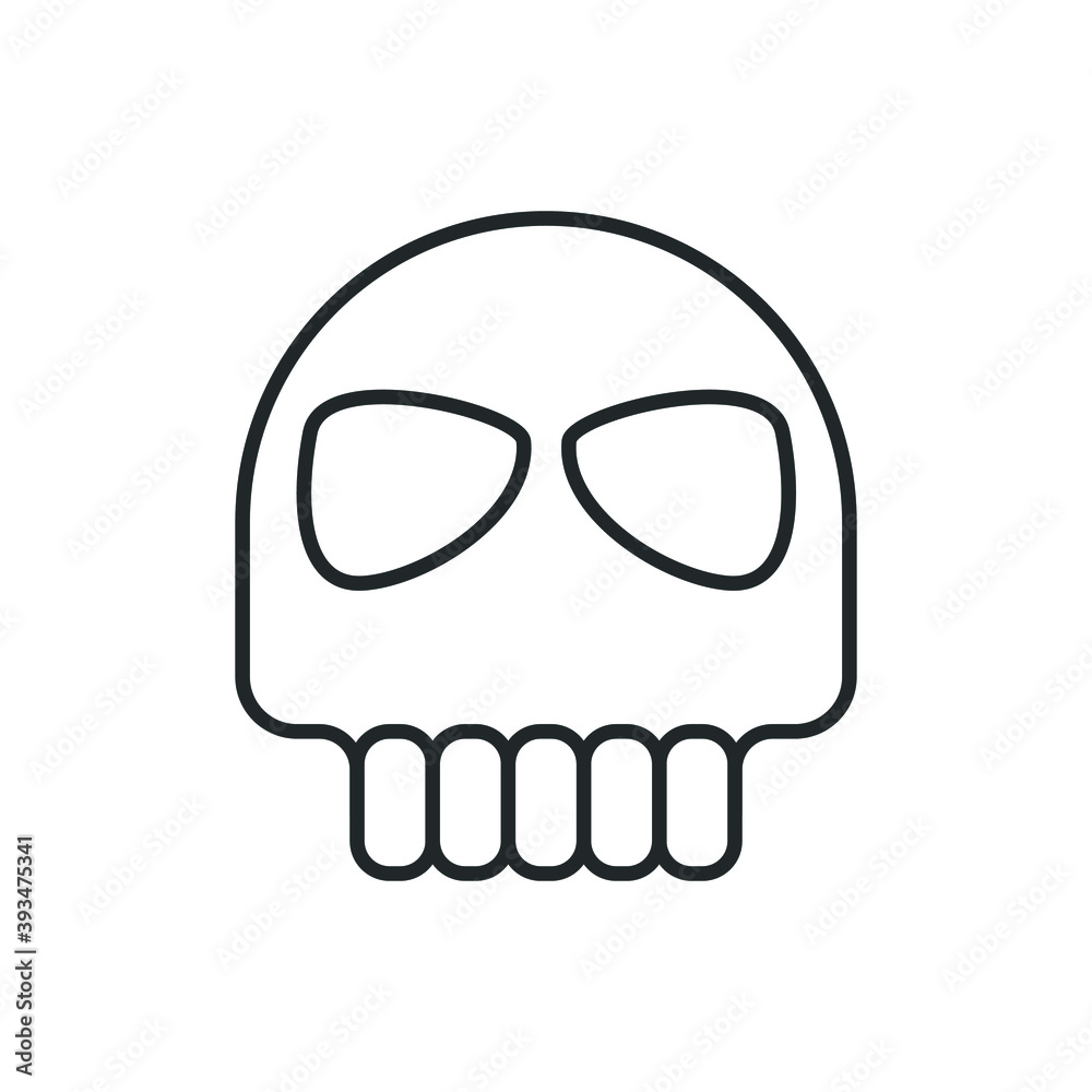 skull skeleton icon vector illustration skull skeleton icon vector illustration