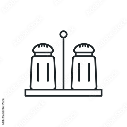 salt and pepper icon vector illustration