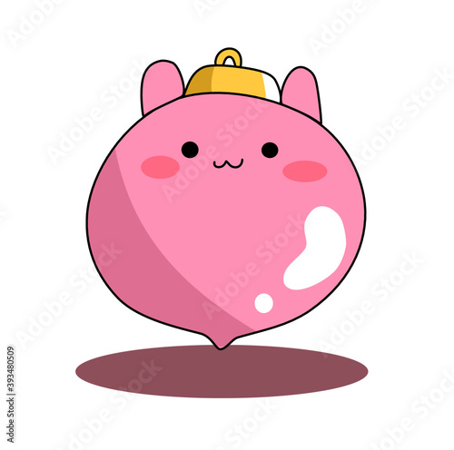 Christmas ball bunny