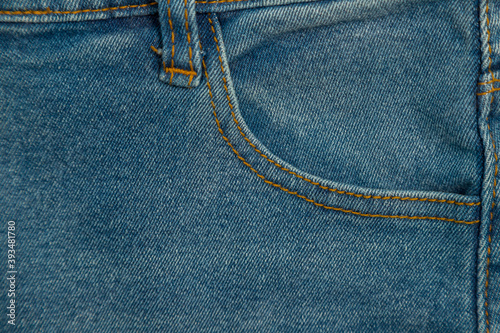 Jeans pocket pattern