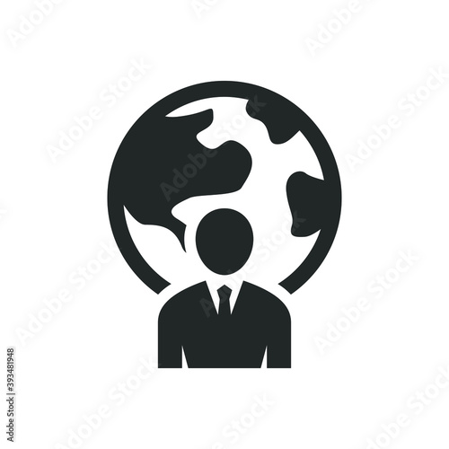 Global business icon
