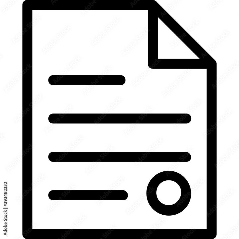 Contract Flat Vector Icon
Contract Flat Vector Icon