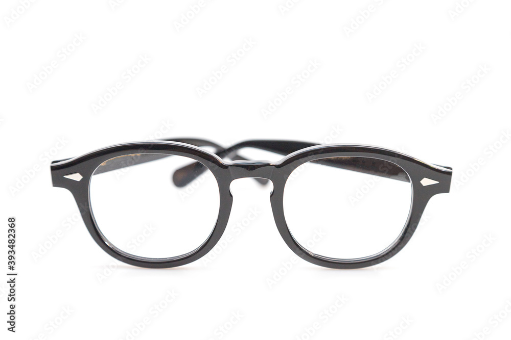 Black frame glasses Black frame glasses