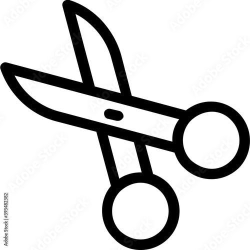 
Scissor Flat Vector Icon
