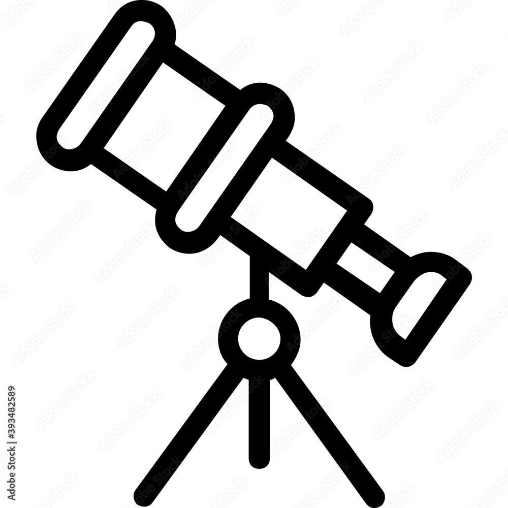 Telescope Flat Vector Icon
Telescope Flat Vector Icon