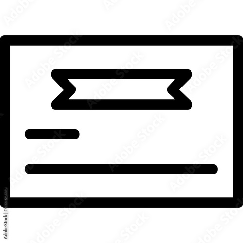 
Contract Flat Vector Icon
