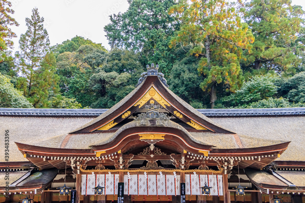 Fototapeta premium 大和國一之宮 大神神社 奈良県桜井市 Oomiwa Shrine Nara-ken Sakurai city