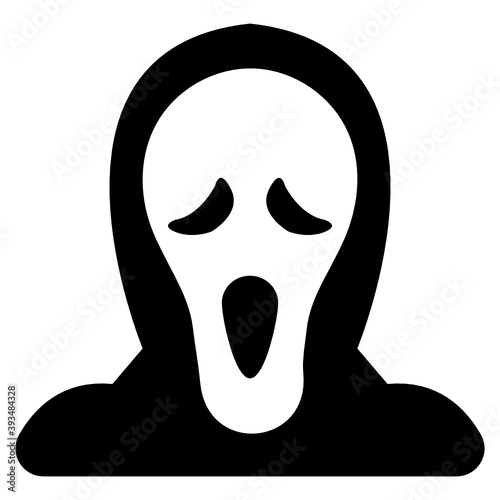  A ghost vector, scary character 