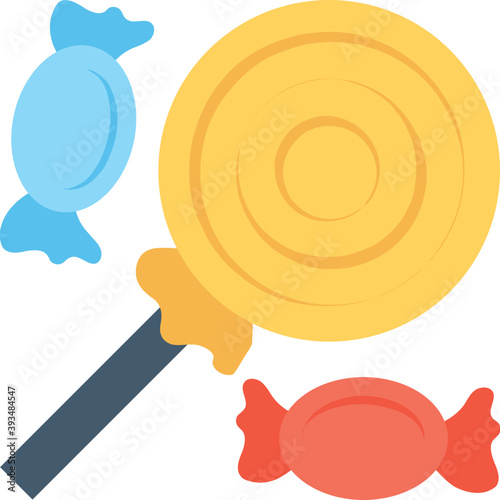 
Lollipop Vector Icon 
