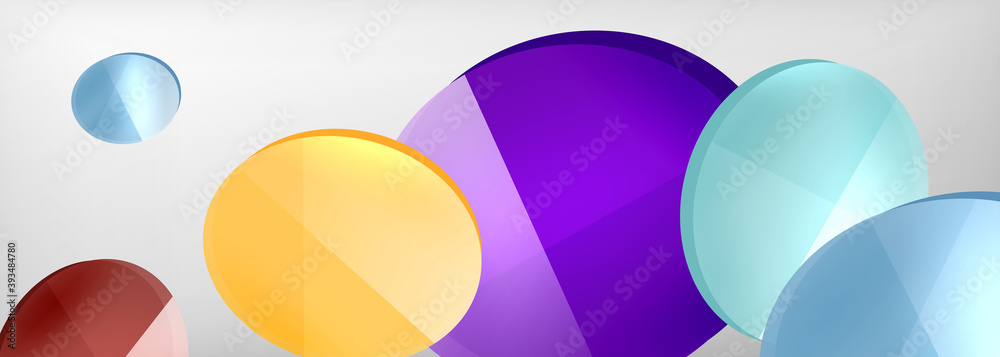 Abstract glossy round shapes vector background. Vector futuristic illustration for covers, banners, flyers and posters and other Abstract glossy round shapes vector background. Vector futuristic illustration for covers, banners, flyers and posters and other