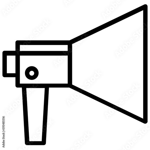 
Speaking trumpet. The handheld megaphone is representing the concept of Seo marketing 
