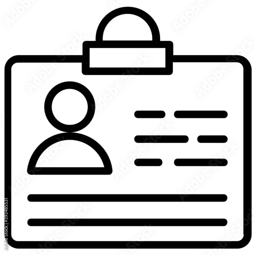 
Identity card. A card carrying the holder’s photograph and information which present the official proof of identity
