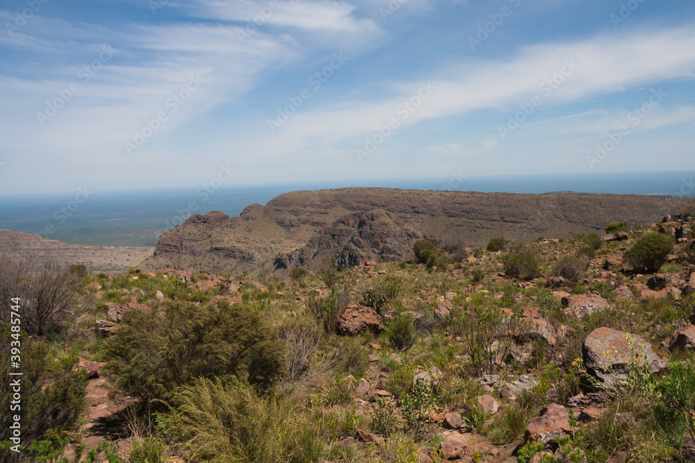 Scenic views from Lenong Viewing Point in Marakele National Park, Limpopo Province, South Africa