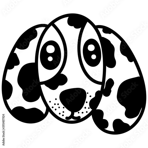 Dog Face Drawing