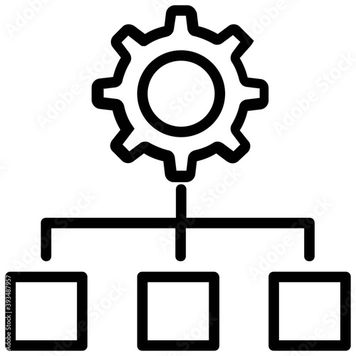 
An online hierarchical network design 
