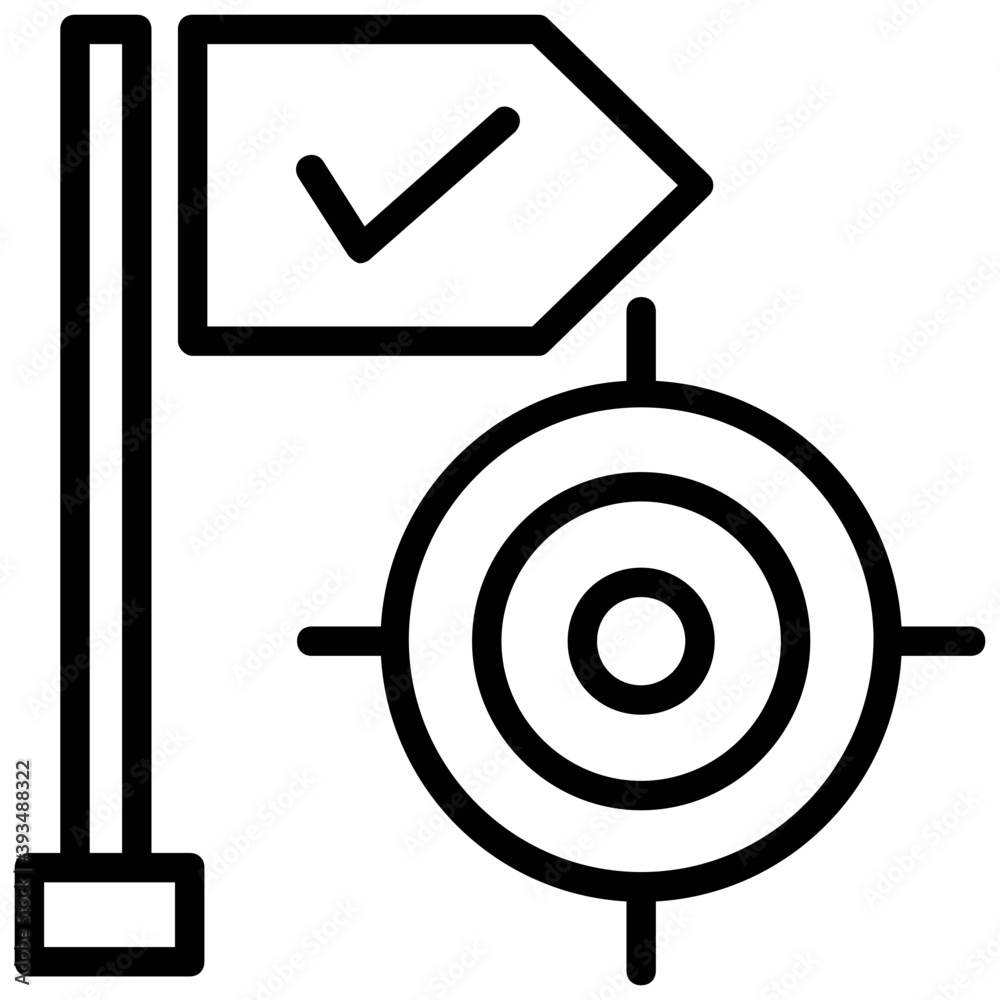 Setting a goal, defining and achievement of set objective
Setting a goal, defining and achievement of set objective