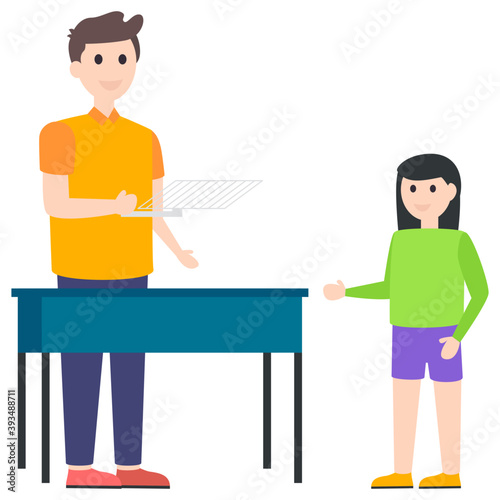 Class Teacher Vector 