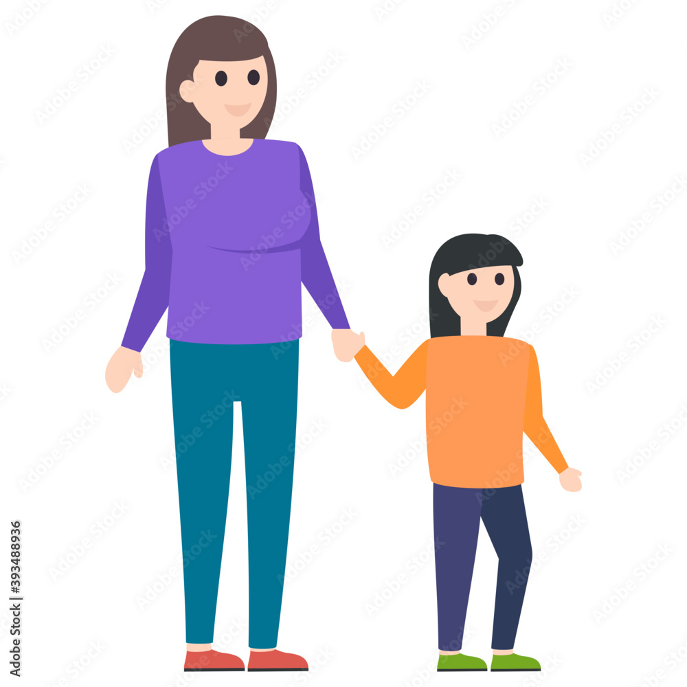 Mother and Daughter Mother and Daughter