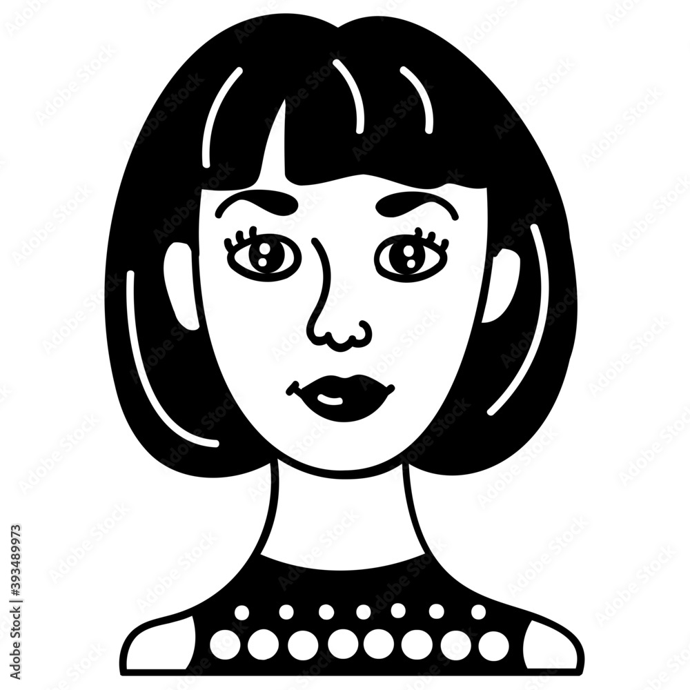 Obraz premium Teenager Girl Avatar