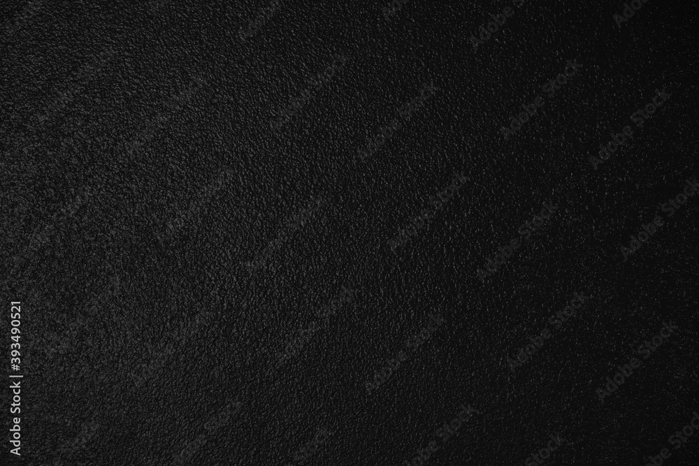 Black color texture of blace cement wall background. Black background copy space for text.