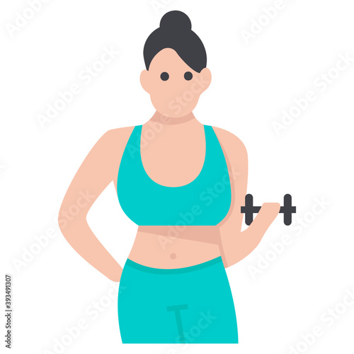 Female Bodybuilder Avatar